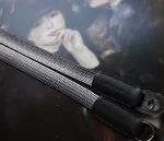 We have adopted the braiding technique known as Bamboo-gumi, which dates back to the Kamakura period and was primarily used for horse bridles (omogai). Its characteristic is that a variety of patterns can be created through different combinations of the braided cords. It's a flat, soft camera strap. The ring conection part is sewing with the leather，it is best to match the color you prefer with the leather you are making the Kumihimo with.